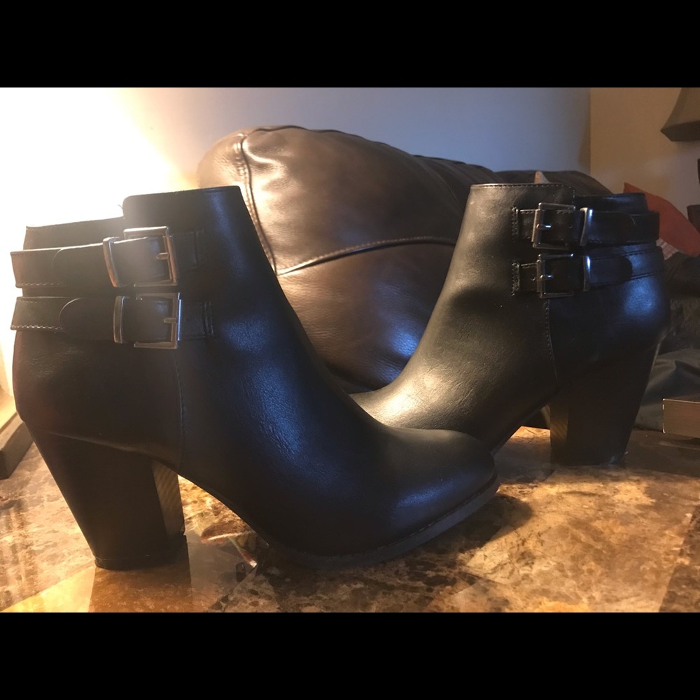 Black booties
